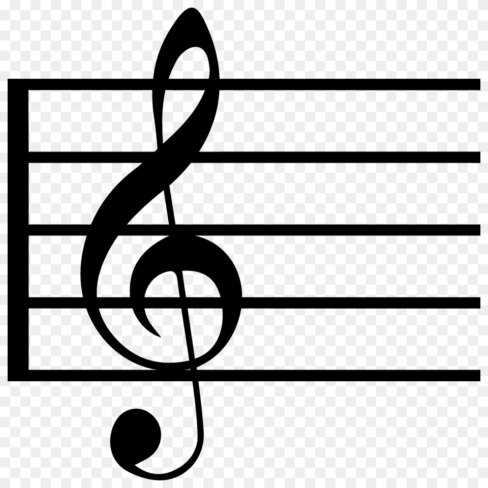 Musical Score Emoji Clipart, Text, Symbol, Alphabet, Ampersand Free Transparent Png
