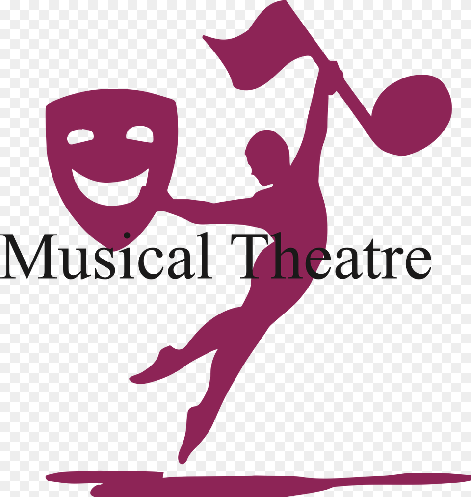 Musical Theatre Summer Performing Arts Logo, Dancing, Leisure Activities, Person, Face Png Image