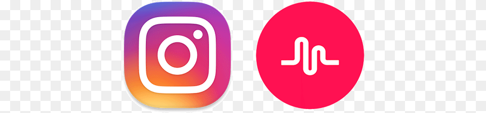 Musically Icon Instagram And Musically Logo, Number, Symbol, Text, Disk Free Png Download