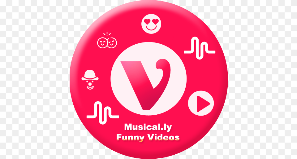 Musically Videos Circle, Badge, Logo, Symbol, Disk Free Png