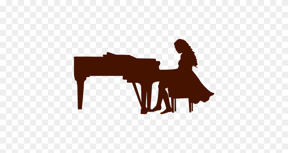 Musician Music Piano Silhouette, Leisure Activities, Musical Instrument, Performer, Person Free Png