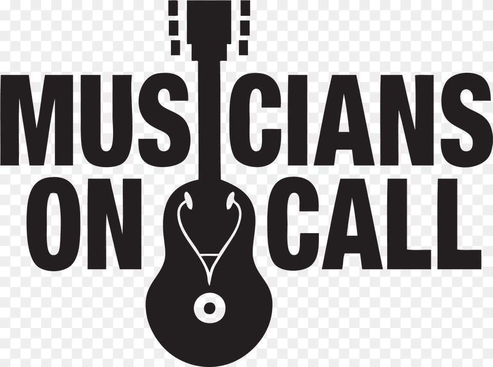 Musicians On Call, Text, Guitar, Musical Instrument Png Image