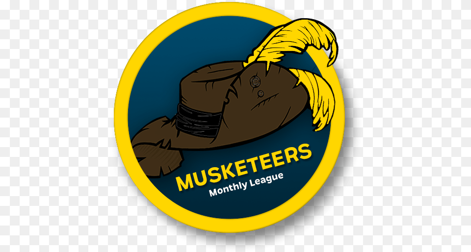 Musketeers Monthly League Smokefree, Clothing, Hat, Adult, Male Png Image