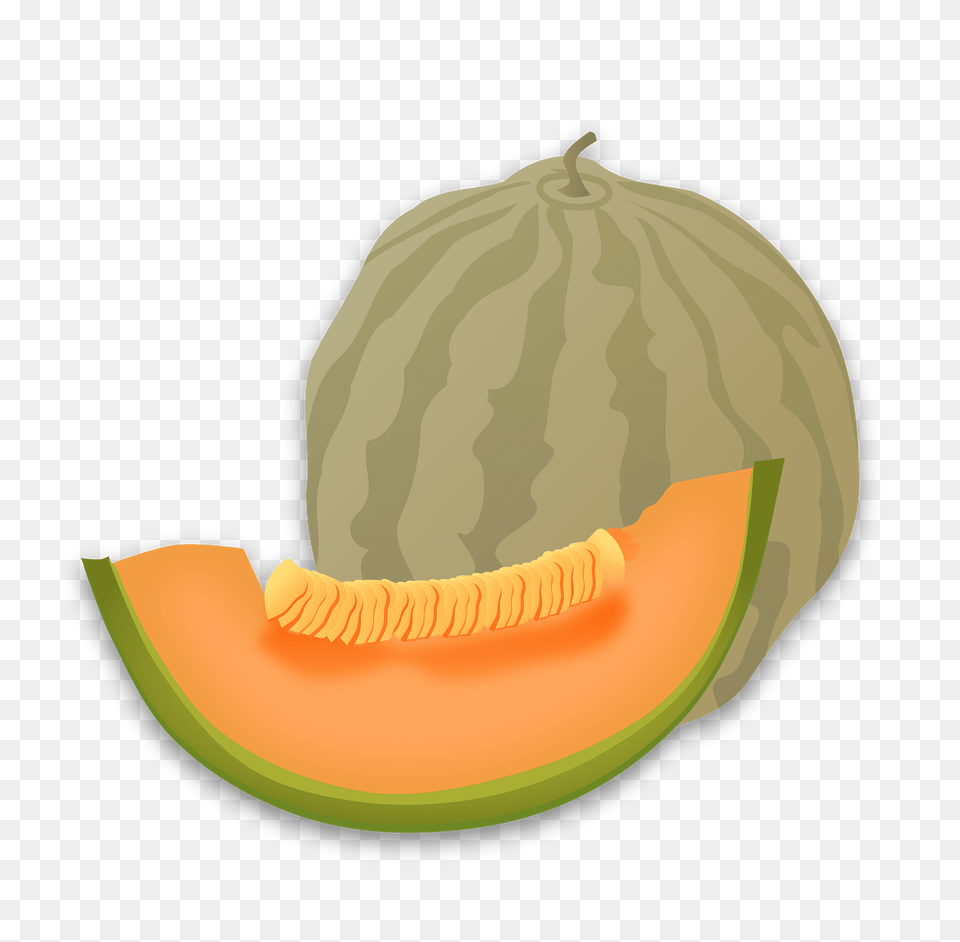 Muskmelon Clipart, Food, Fruit, Plant, Produce Free Png Download