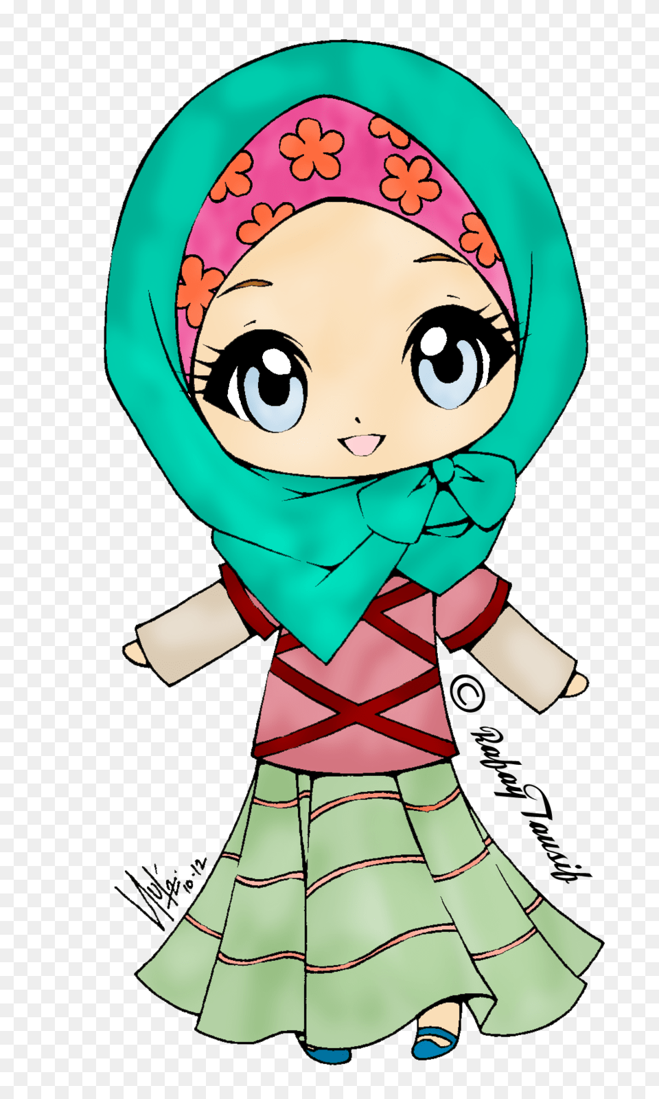 Muslim Girl Clipart, Clothing, Hat, Baby, Person Png