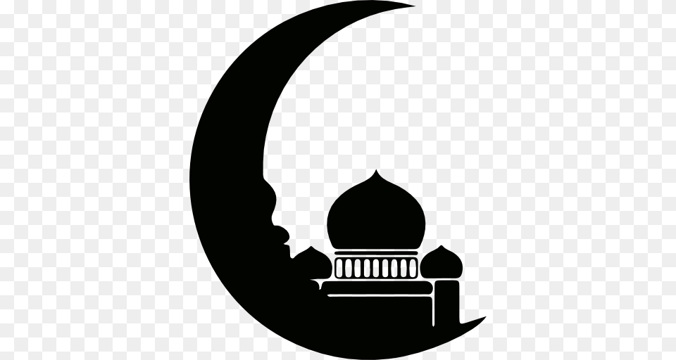 Muslim Icon, Architecture, Building, Dome, Stencil Png