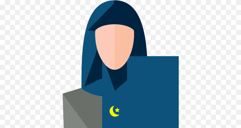 Muslim Icon Triangle, Clothing, Coat, Hood, Person Png