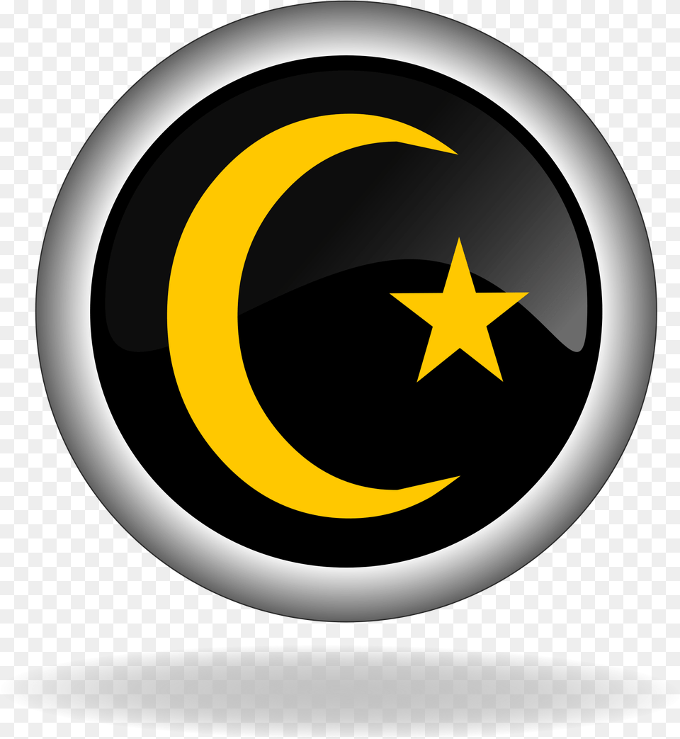 Muslim Symbol, Star Symbol, Blade, Knife, Logo Png Image