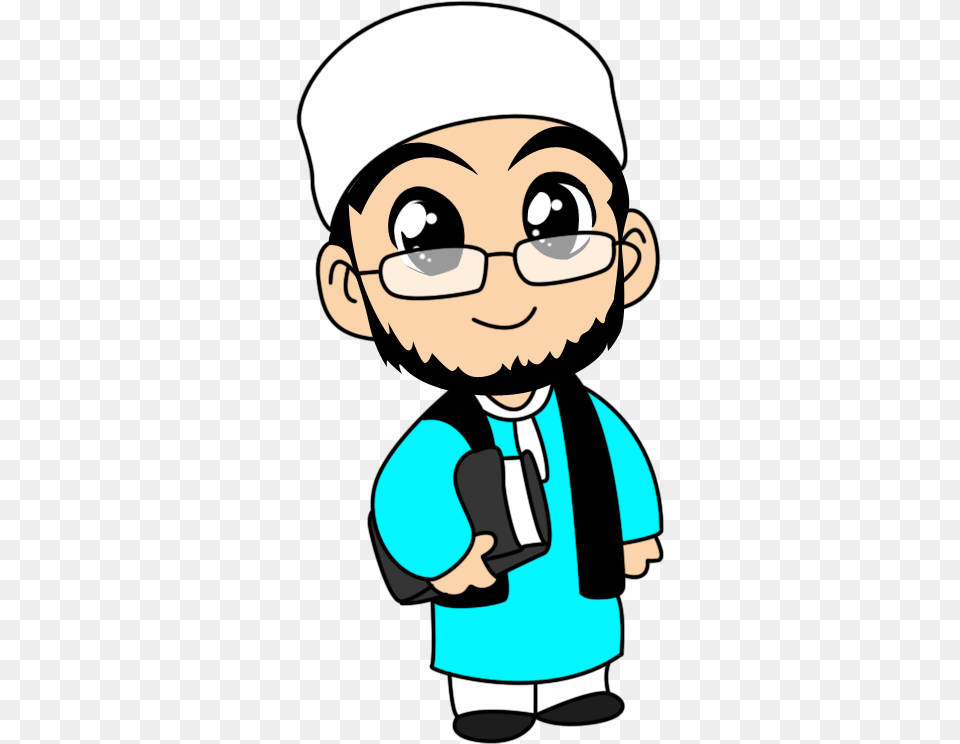 Muslim Teacher Islam Cartoon Hijab Muslim Cartoon, Baby, Person, Head, Face Free Png Download