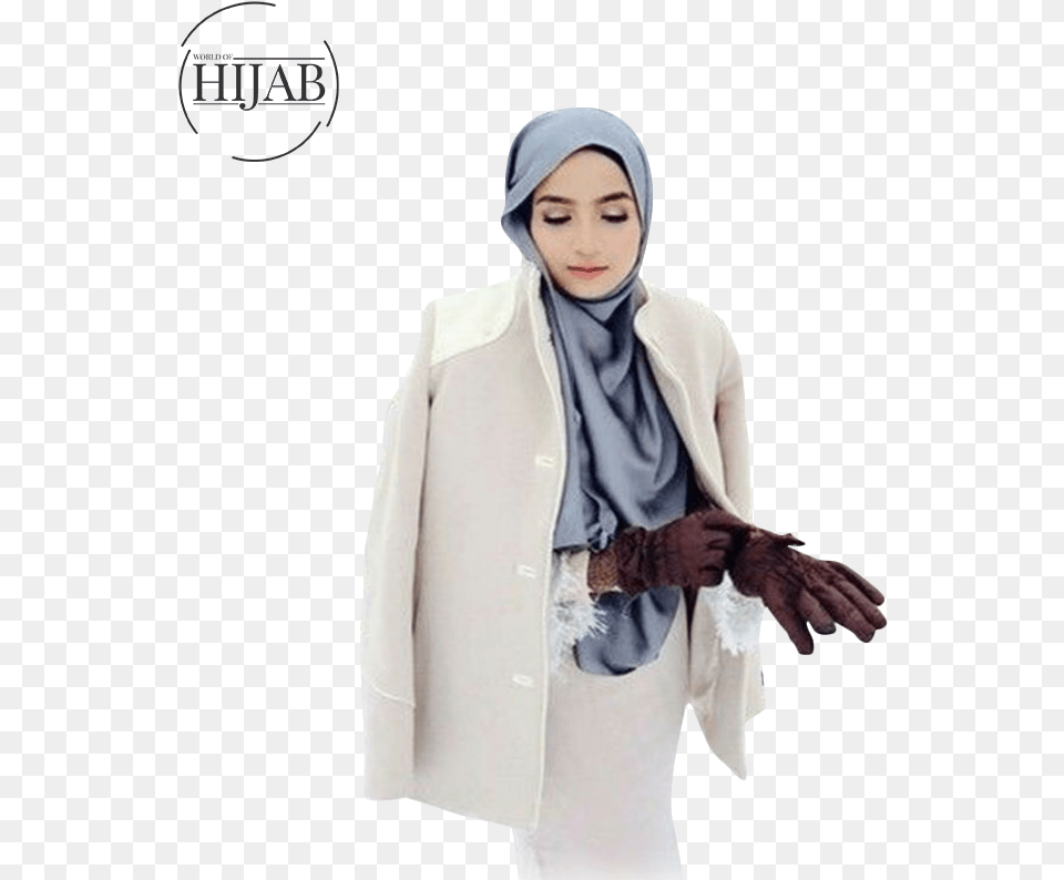 Muslim Turban Girl, Clothing, Scarf, Coat, Glove Free Png Download