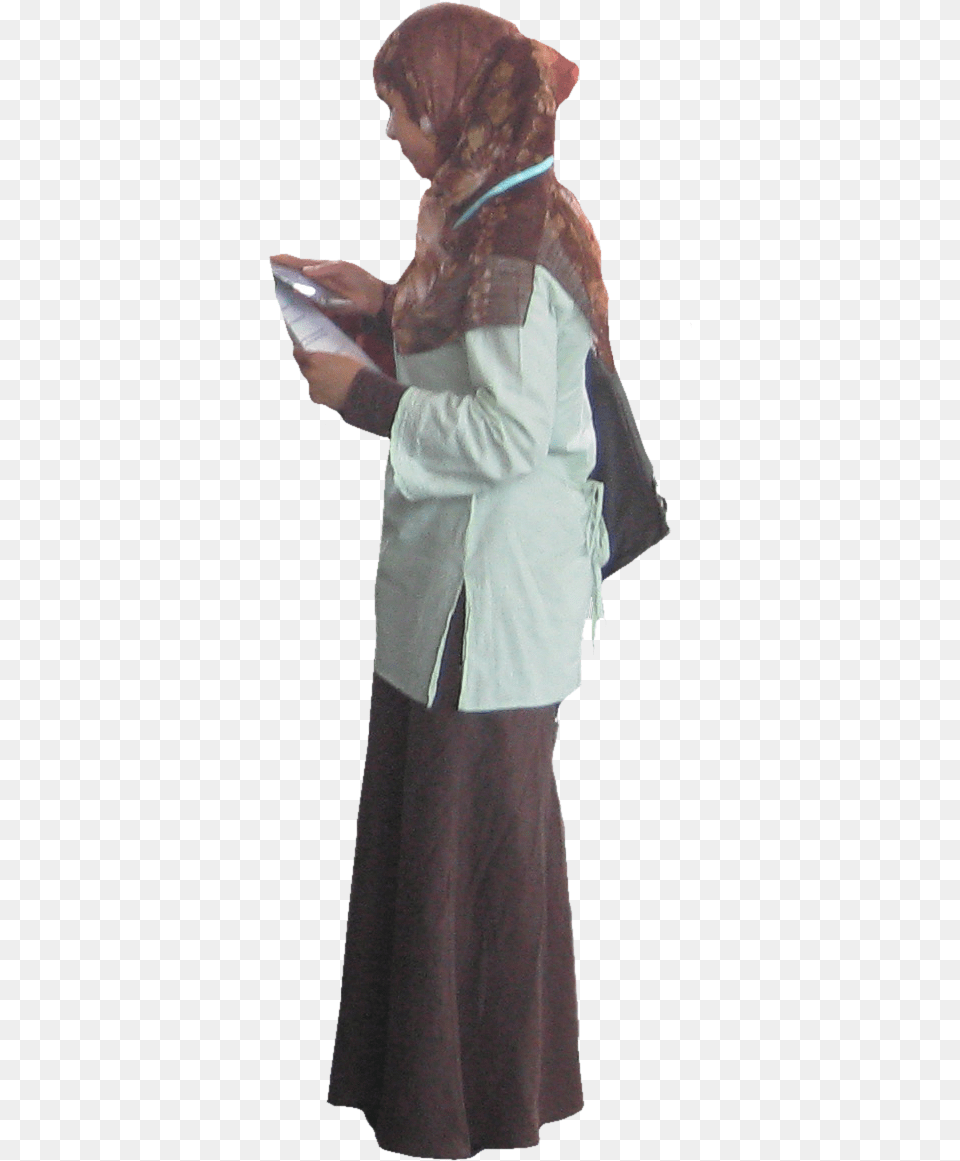 Muslim Woman Muslim Woman Standing, Blouse, Clothing, Adult, Person Png Image