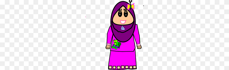 Muslimah Cute Craft Clip Arts For Web, Purple, Cartoon, Winter, Snowman Free Transparent Png