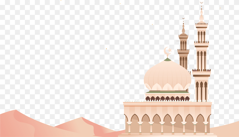 Muslims Vectors Free Portable Network Graphics, Architecture, Building, Dome, Mosque Png Image