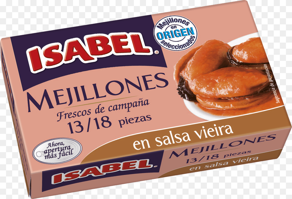 Mussels Vieira Sauce Mejillones En Escabeche Isabel, Food, Sweets, Box, Donut Free Png Download