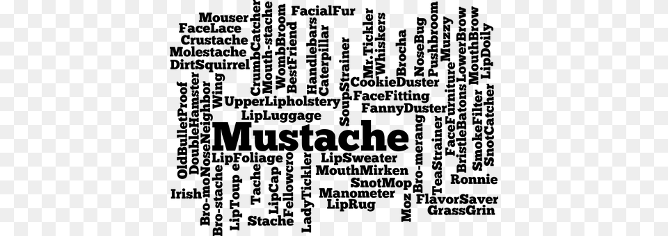 Mustache Gray Png Image