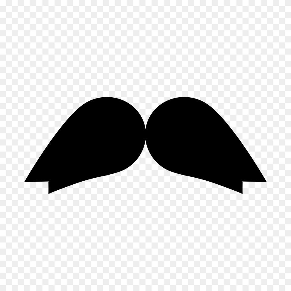 Mustache Clip Art Images Black, Gray Png