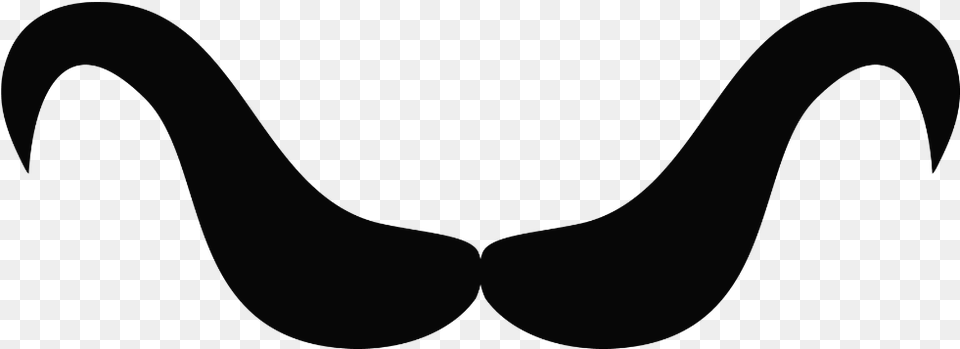 Mustache Clipart Black And White, Head, Person, Face Free Transparent Png