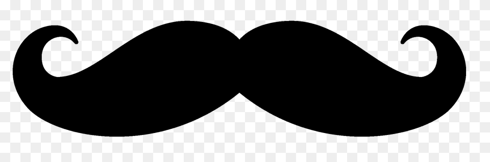 Mustache Clipart Hd, Silhouette, Blackboard Free Png