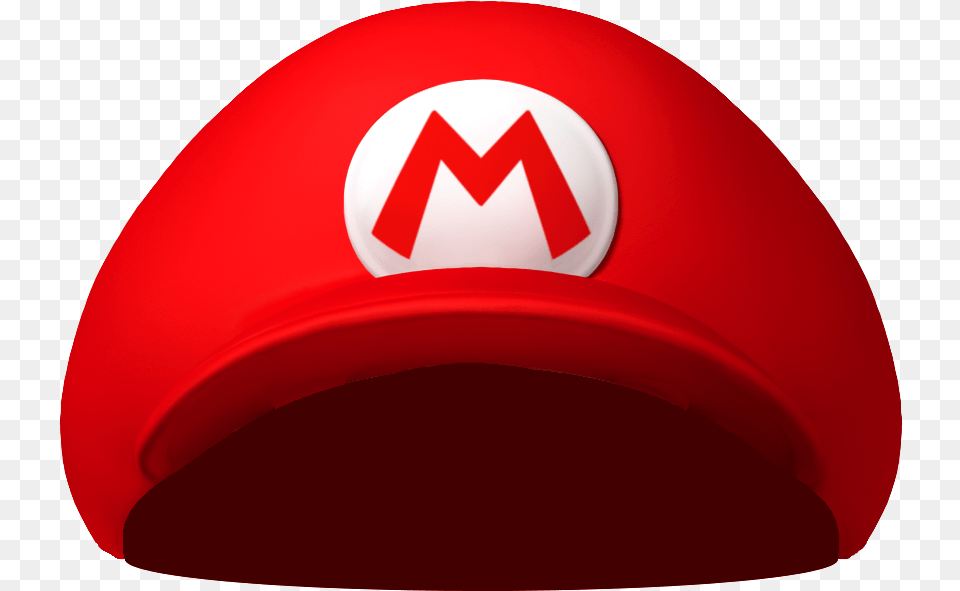 Mustache Clipart Mario Transparent Super Mario Hat, Baseball Cap, Cap, Clothing, Swimwear Free Png Download