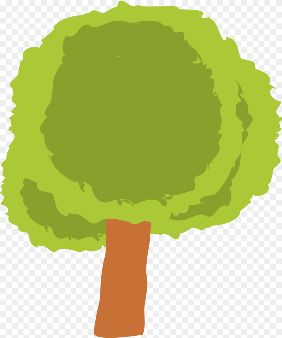 Mustache Clipart Tree Short Tree Clip Art, Person, Food, Produce Free Png Download