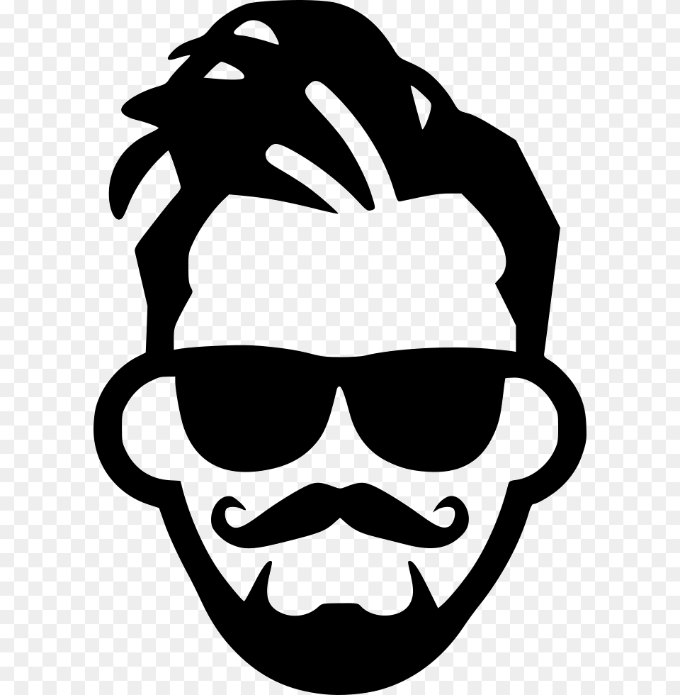 Mustache Don Romantiko, Stencil, Head, Person, Accessories Png