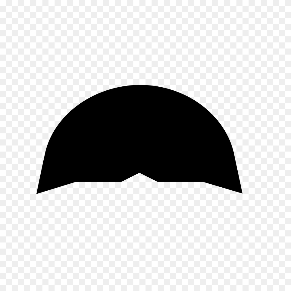 Mustache Group With Items, Gray Free Png