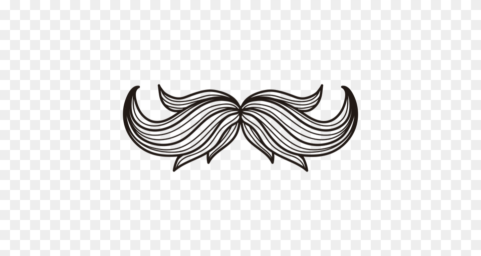 Mustache Illustration Group With Items, Face, Head, Person, Animal Free Png