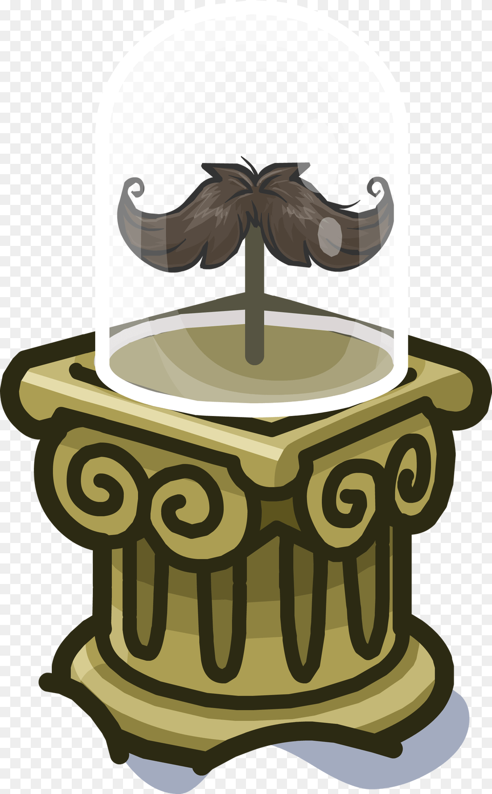 Mustache Madness Stands Curly Mustache Illustration, Water, Candle, Architecture, Fountain Free Png Download