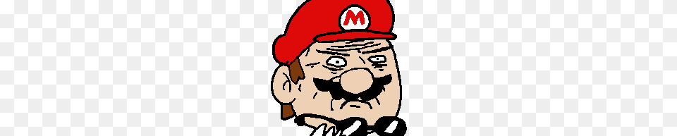 Mustache Mario, Baby, Person, Face, Head Png