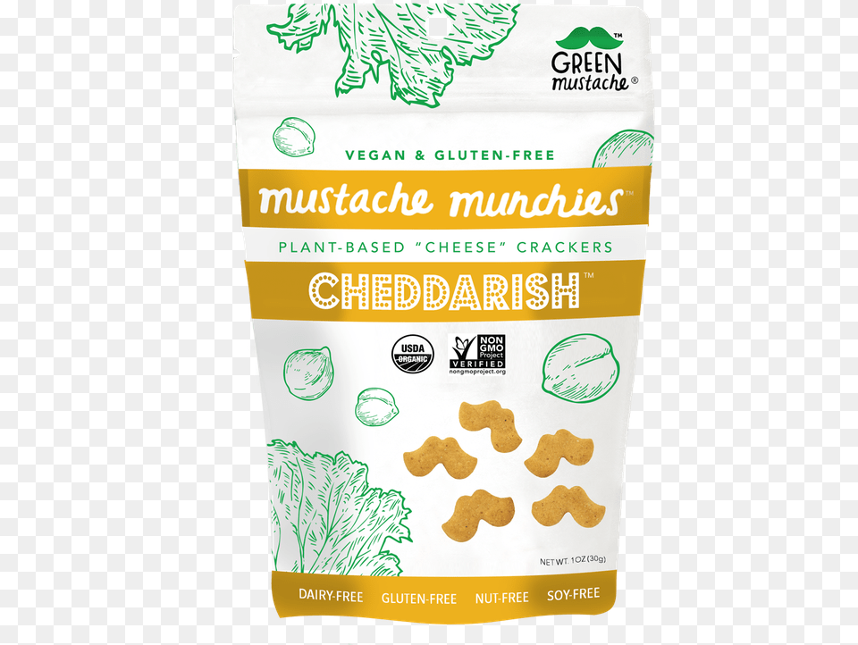 Mustache Munchies Cheddarish Green Mustache Cheddar, Food, Fried Chicken, Nuggets Free Png