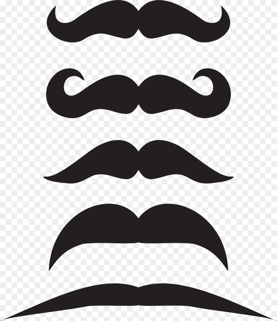 Mustache Set Clip, Face, Head, Person, Animal Png