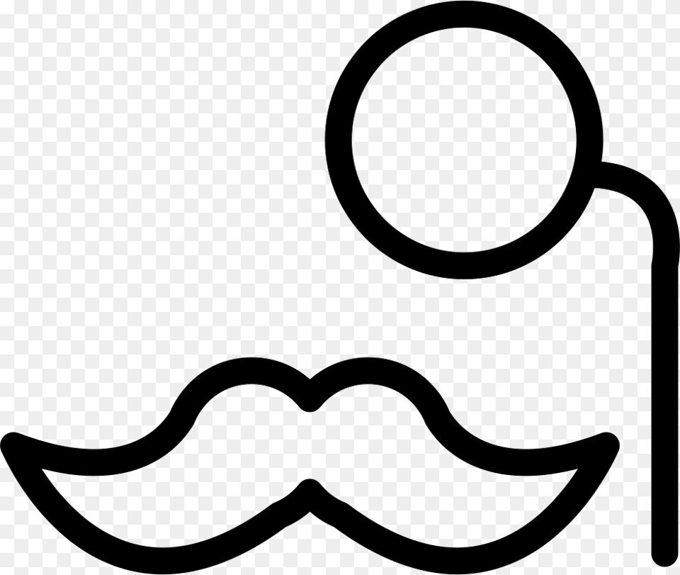 Mustache With Eye Lens Comments Bigotes Lentes Para Imprimir, Face, Head, Person, Smoke Pipe Free Png Download