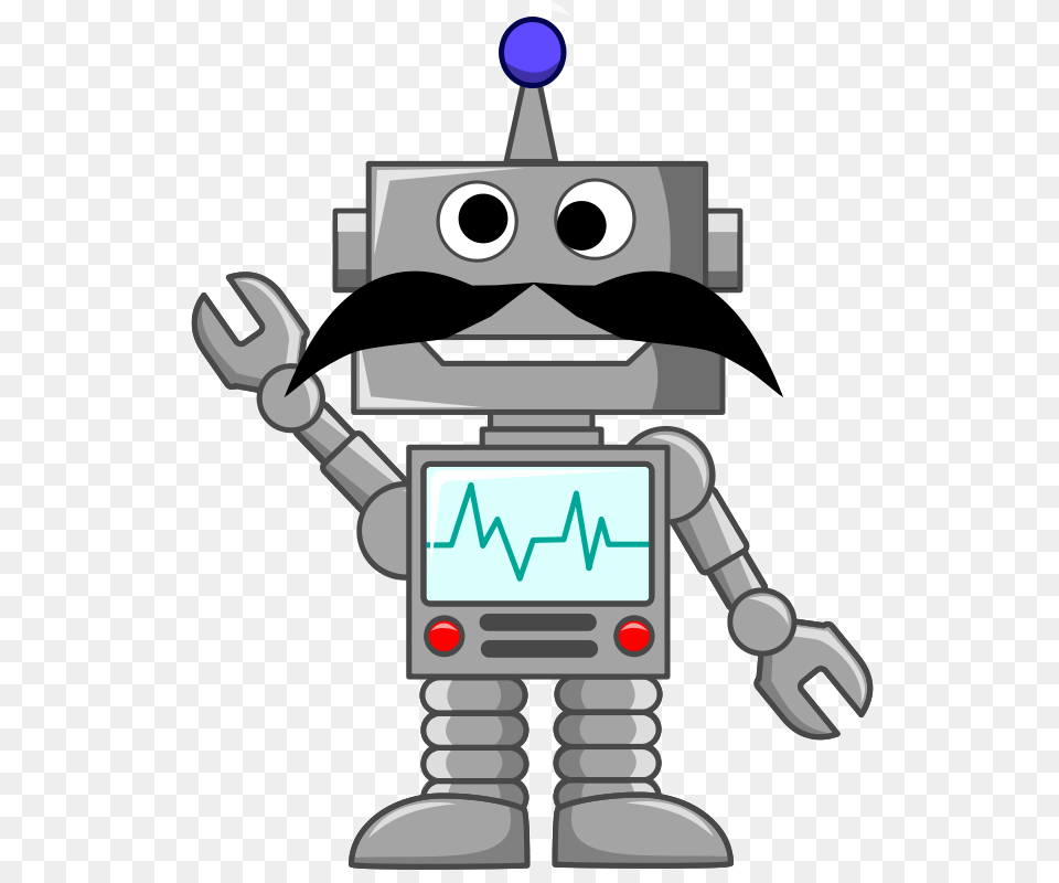 Mustachebot, Robot, Gas Pump, Machine, Pump Free Png