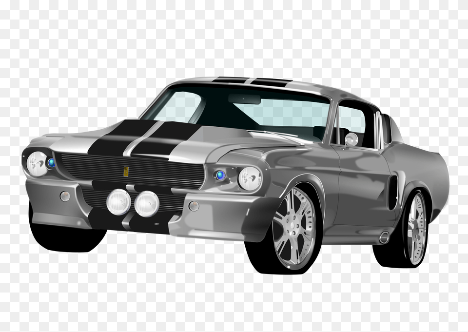 Mustang 500gt Clip Car Mustang Clip Art, Vehicle, Transportation, Coupe, Sports Car Free Png