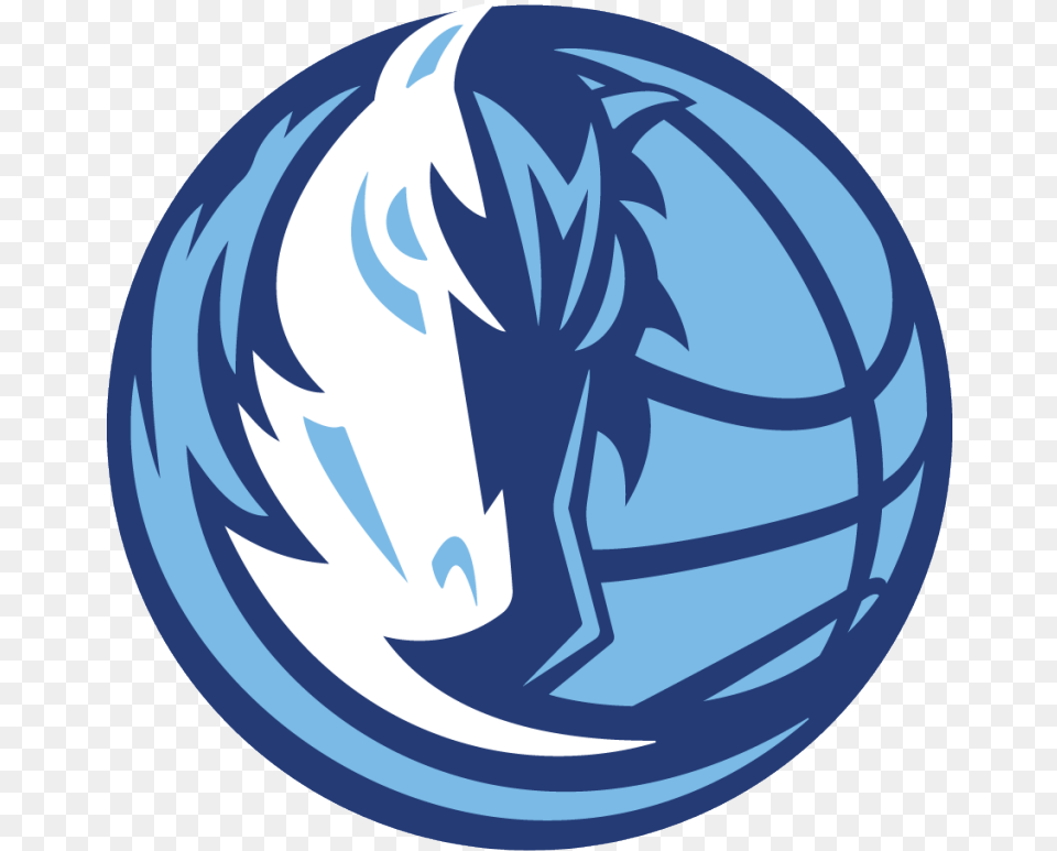 Mustang Basketball Clipart Dallas Mavericks City Edition Logo, Sphere Free Png