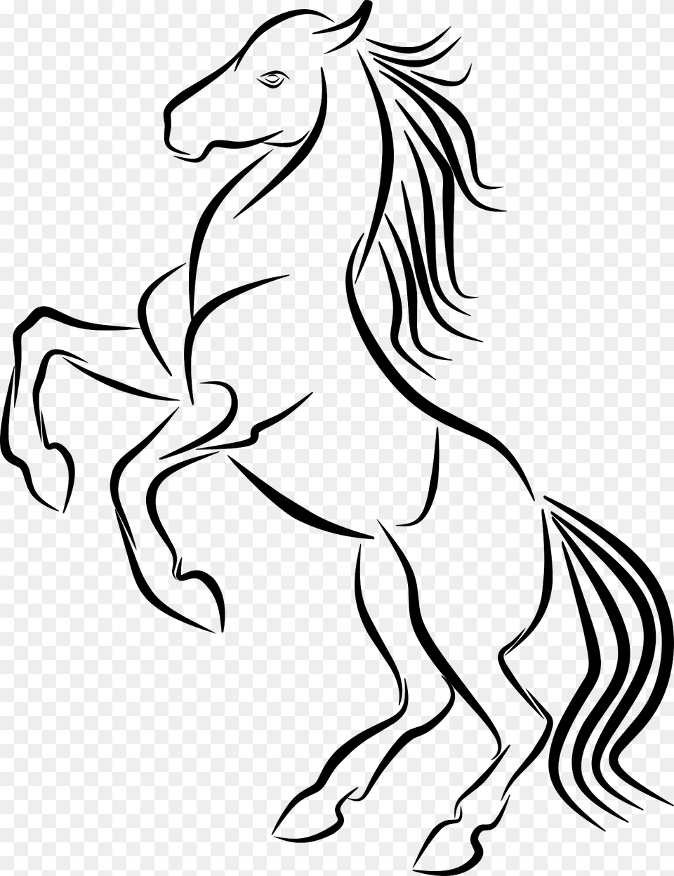 Mustang Clipart, Animal, Colt Horse, Horse, Mammal Free Png