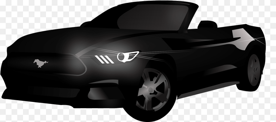 Mustang Clipart, Car, Vehicle, Coupe, Transportation Png Image