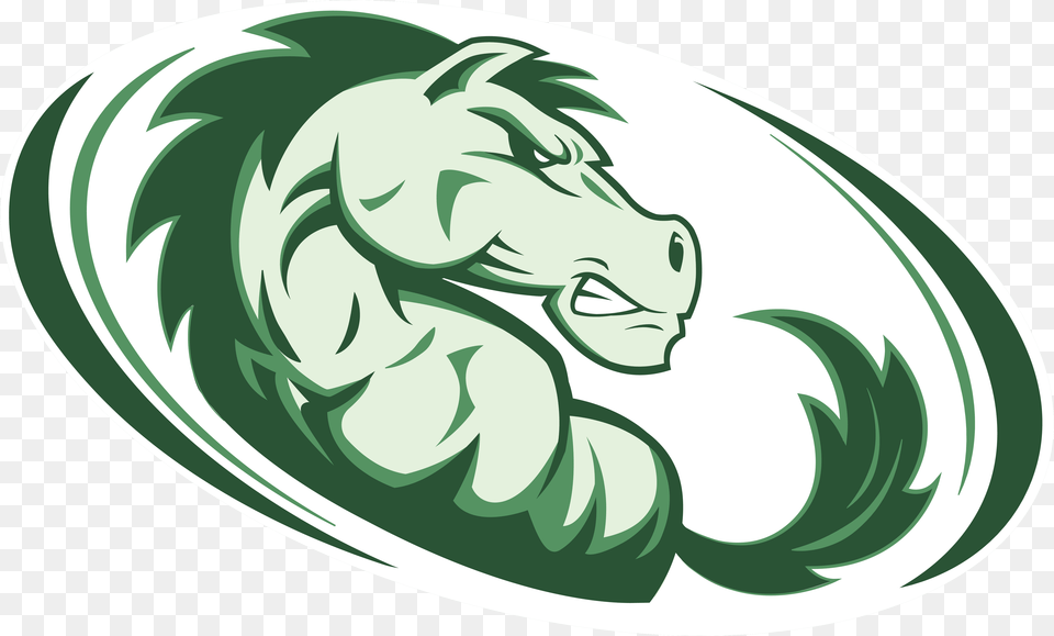 Mustang Clipart Central Middle School Strongsville Mustangs Football Logo, Animal, Fish, Sea Life, Shark Png Image