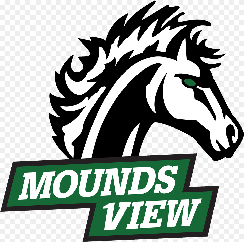 Mustang Clipart Homecoming Game Mounds View High School Logo, Animal, Mammal Png Image