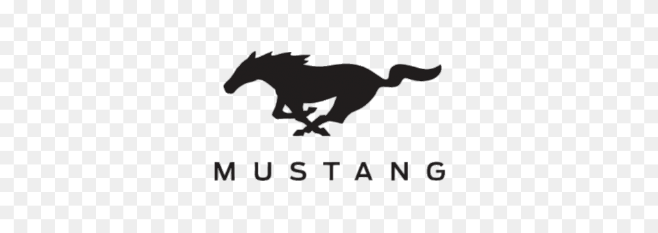 Mustang Horse And Logo, Silhouette Png