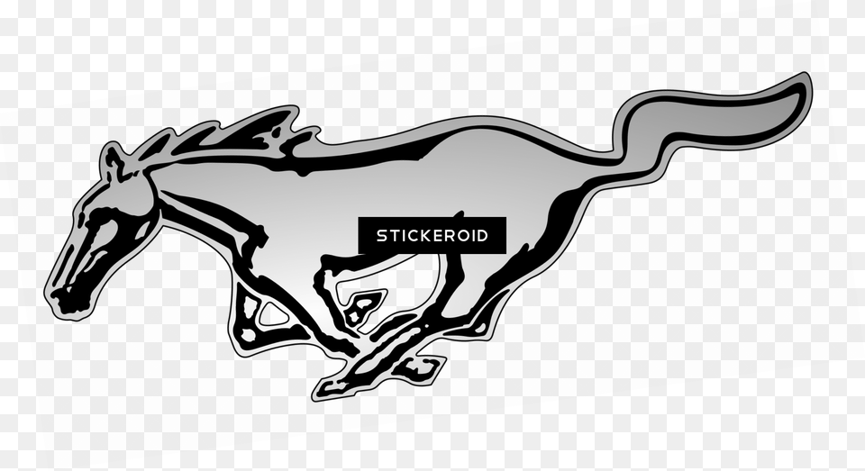 Mustang Logo Image, Stencil, Weapon, Bow, Car Free Png