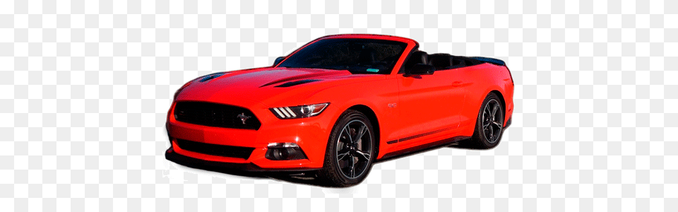Mustang Rojo Image, Car, Vehicle, Coupe, Transportation Free Transparent Png