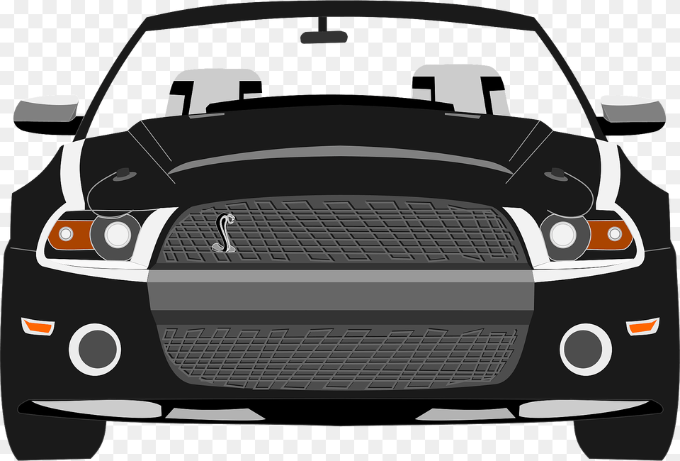 Mustang Shelby Gt500 Clipart, Car, Coupe, Sports Car, Transportation Free Png Download