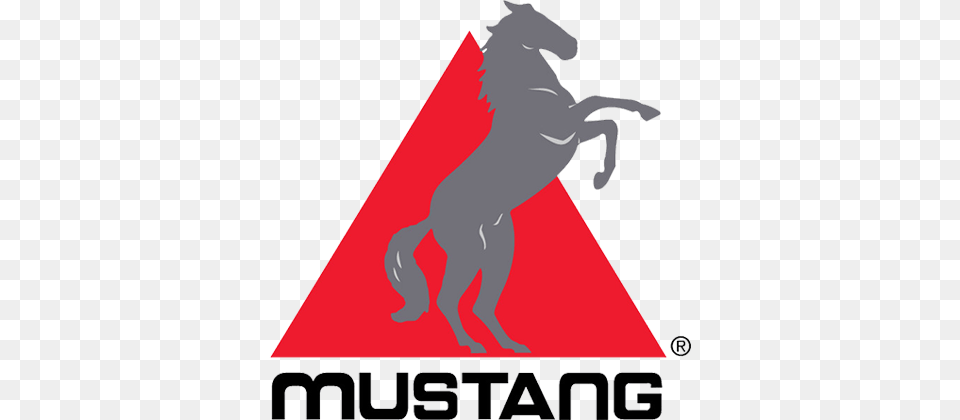 Mustang Skid Steer Logo, Art, Graphics, Advertisement, Poster Free Png Download