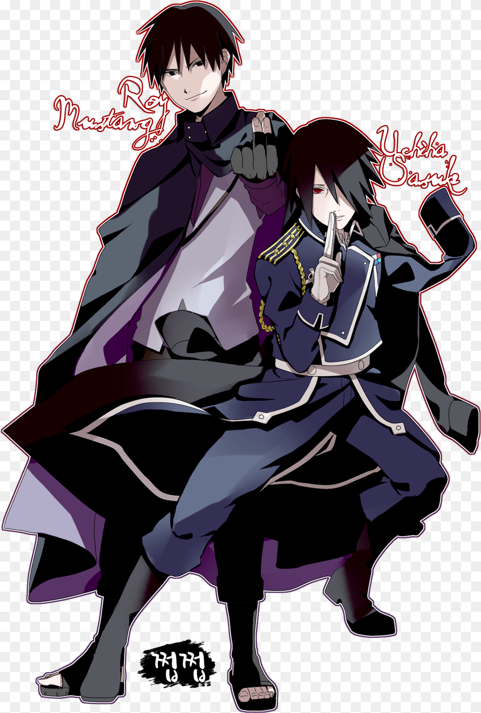 Mustang Vs Sasuke Anime, Publication, Book, Comics, Manga Free Transparent Png