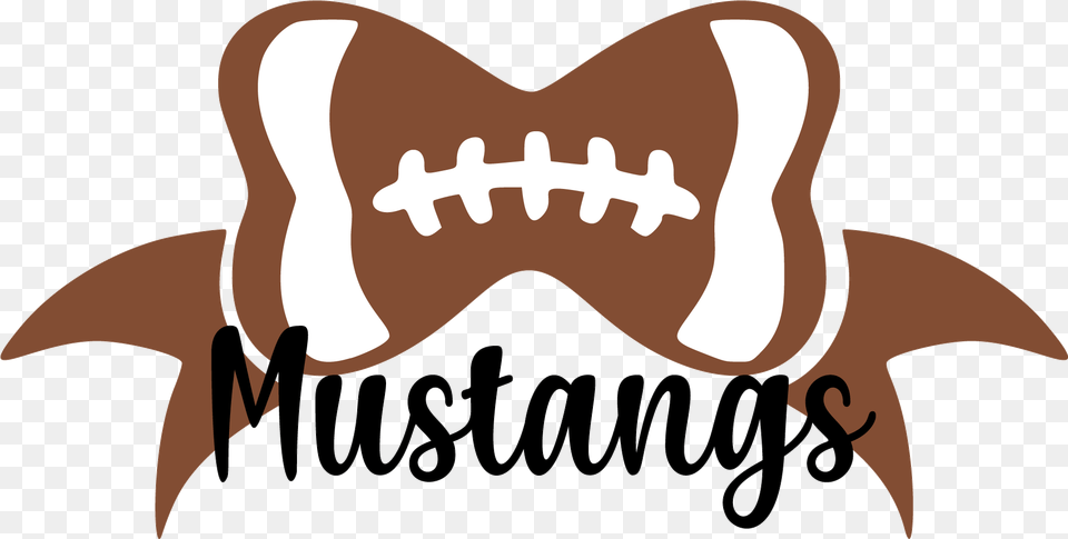 Mustangs Football Bow Svg Graphic Illustration, Teeth, Body Part, Person, Mouth Png