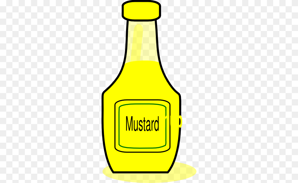 Mustard Clip Art, Bottle, Food, Ammunition, Grenade Png Image