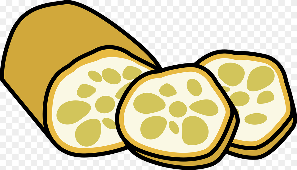 Mustard Filled Lotus Root Clipart, Blade, Bread, Cooking, Food Free Transparent Png