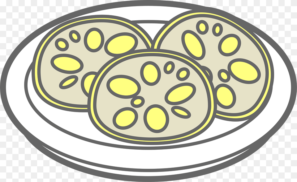 Mustard Filled Lotus Root Clipart, Food, Meal, Dish, Fruit Png