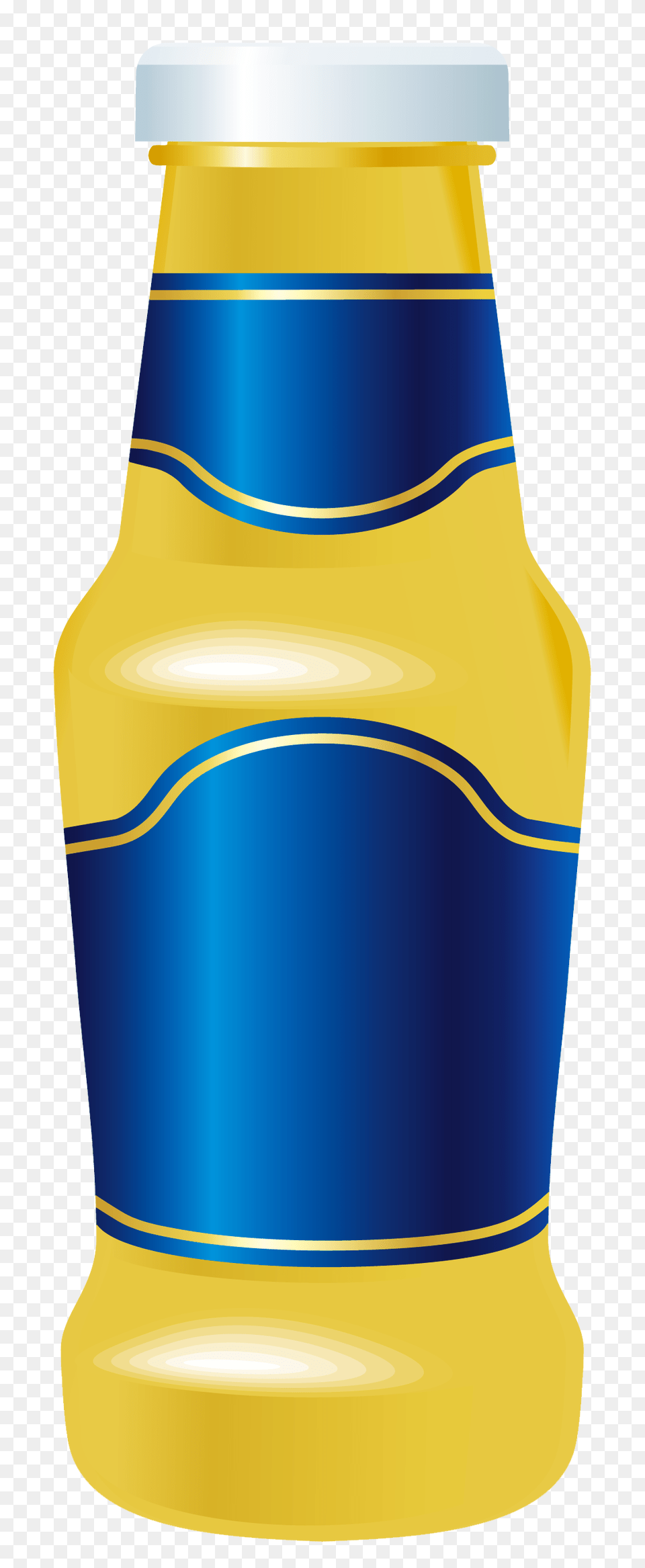 Mustard Glass Bottle Clipart, Shaker Free Transparent Png
